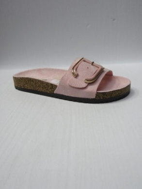 Klapki damskie na płaskim (36-41) FRS-35 PINK