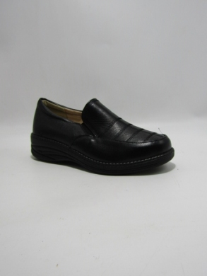 Półbuty damskie na płaskim (36-41) 6905 BLACK