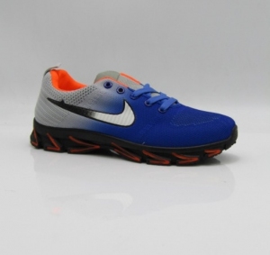 Buty sportowe damskie na płaskim (36-41) D101 BLUE
