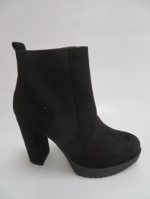 Botki damskie jesienne na obcasie (36-41) M643 BLACK