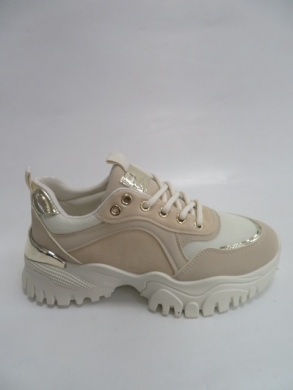 Sneakersy damskie niskie (36-41) A-15 APRICOT