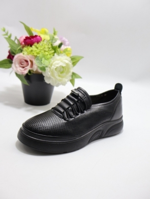 Półbuty damskie na płaskim (36-41) JF20-2 BLACK