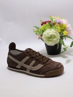 Buty sportowe damskie na płaskim (37-41) TH008 SKO D.BROWN