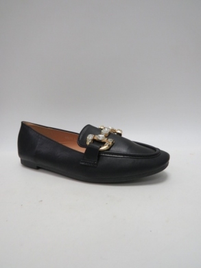 Mokasyny damskie na płaskim (36-41) L-13 BLACK