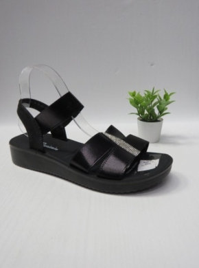 Sandały damskie na płaskim (36-41) R222-1 BLACK