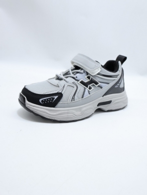 Buty sportowe chłopięce (34-39) LC90 GREY/BLACK