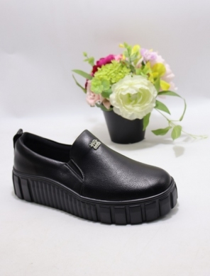 Półbuty damskie na płaskim (36-41) 6249-4 ALLBLACK