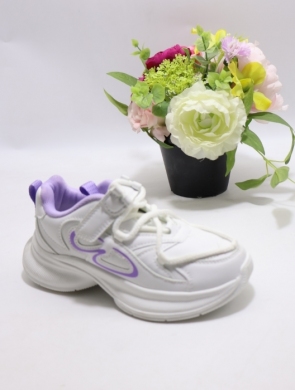 Buty sportowe dziewczęce (27-32) EB361-2 WH/PURPLE