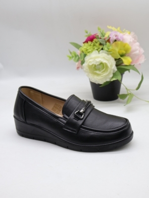 Półbuty damskie na koturnie (36-42) C501 BLACK