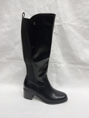 Kozaki damskie ocieplane na obcasie (36-41) UK97 BLACK