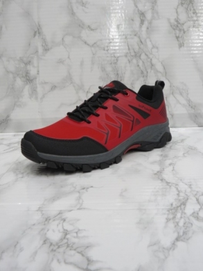 Buty sportowe młodzieżowe (36-41) 7079-4 RED/BLACK