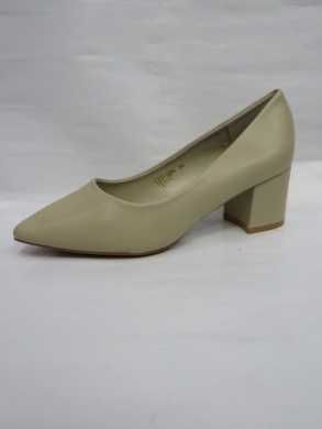 Czółenki damskie na obcasie (36-41) LE-326 BEIGE
