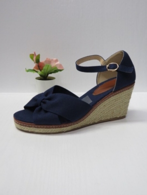 Sandały damskie na koturnie (36-41) LE-558 BLUE