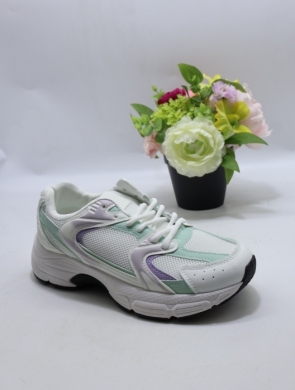 Buty sportowe damskie na płaskim (36-41) BO-1707 GREEN