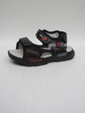 Sandały chłopięce (26-31) D926 BLACK/RED