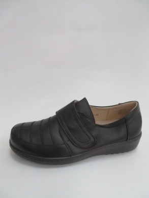 Półbuty damskie na płaskim (36-42) 8324-1 BLACK