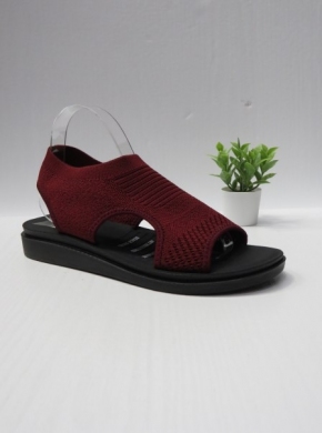 Sandały damskie na płaskim (36-41) 6056-3 RED