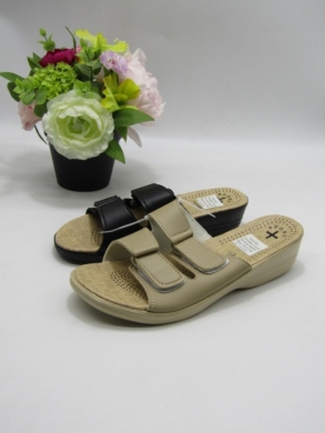 Klapki damskie na koturnie (36-41) FXA806-2 MIX