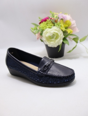 Półbuty damskie na koturnie (36-41) YEHJ-160 BLUE