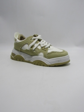 Buty sportowe damskie na płaskim (36-41) 9106 KHAKI