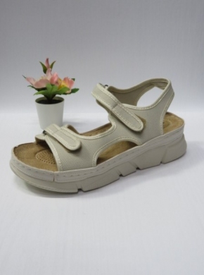 Sandały damskie na koturnie (39-43) DJ26-2 BEIGE