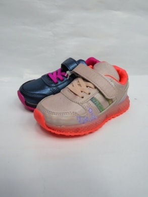 Buty sportowe dziewczęce (26-31) S080-1 LED MIX