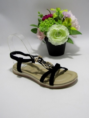 Sandały damskie na płaskim (36-41) FY6892 BLACK