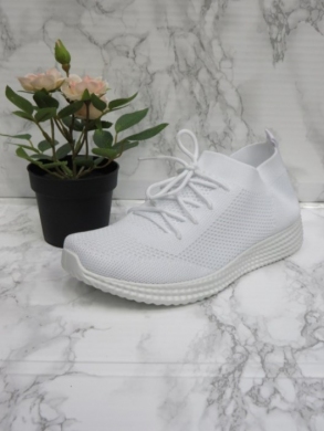Buty sportowe damskie na płaskim (36-41) EV-21 WHITE
