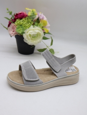 Sandały damskie na płaskim (36-41) 192 GREY