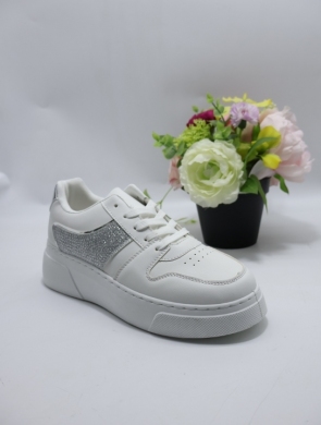 Buty sportowe damskie na płaskim (36-41) 9806 SILVER