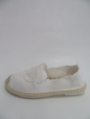 Tenisówki damskie na płaskim (36-41) 2202-8 WHITE