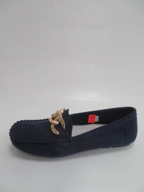 Mokasyny damskie na płaskim (36-41) 581 NAVY