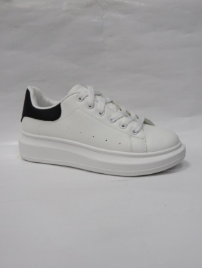Buty sportowe damskie na płaskim (36-41) WFC-15 WHITE