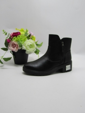 Botki damskie na obcasie (37-42) CH6819-1 BLACK