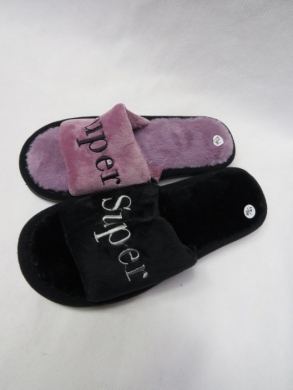 Kapcie damskie ocieplane (36-41) F8-17 MIX