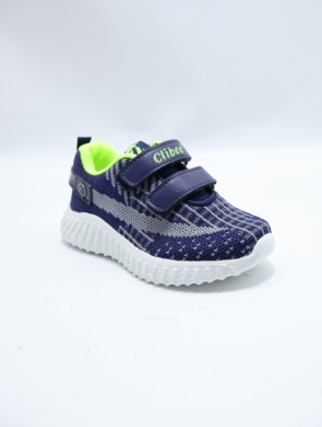 Buty sportowe chłopięce (21-26) L-153 BLUE/GREEN