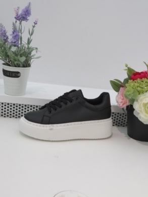 Buty sportowe damskie na płaskim (36-41) C902 BLACK
