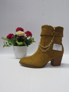 Botki damskie na obcasie (36-41) V-708 CAMEL
