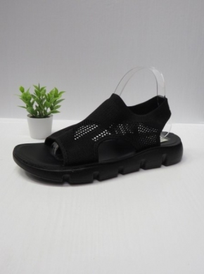 Sandały damskie na płaskim (36-41) J555 BLACK