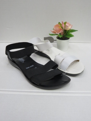 Sandały damskie na płaskim (36-41) 307 BL/WH/BE