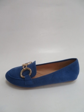 Mokasyny damskie na płaskim (36-41) 7377 BLUE