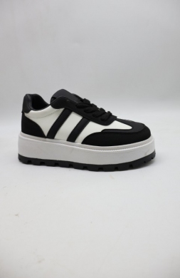 Buty sportowe damskie na płaskim (36-41) 88201 BLACK