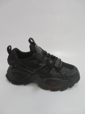 Sneakersy damskie niskie (36-41) RA111 BLACK