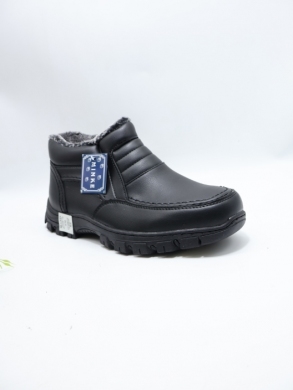 Botki męskie ocieplane (41-46) FL005-25 BLACK
