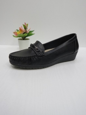 Mokasyny damskie na koturnie (36-41) CY-M112 BLACK