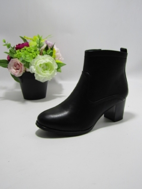 Botki damskie ocieplane na obcasie (36-41) B9051PU