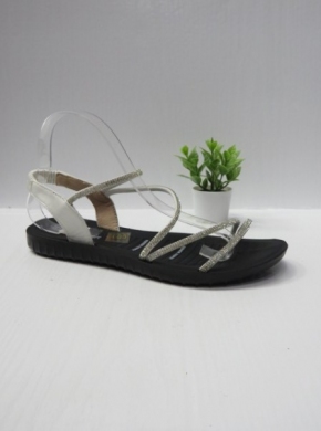 Sandały damskie na płaskim (36-41) C202 WHITE