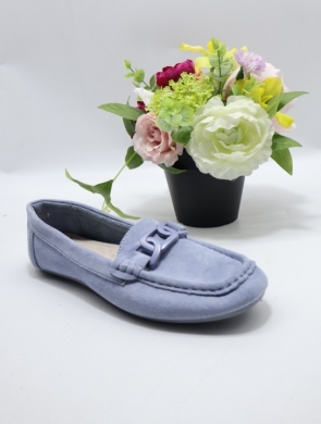 Mokasyny damskie na płaskim (37-42) H2301-7 LBLUE