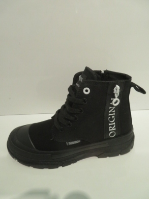 Trampki damskie na płaskim (36-41) GD-HR-31 BLACK