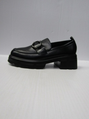 Mokasyny damskie na płaskim (36-41) 3253 BLACK